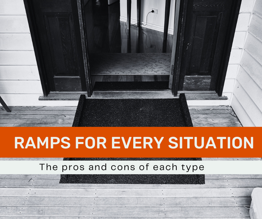 The different types of ramps for home accessibility