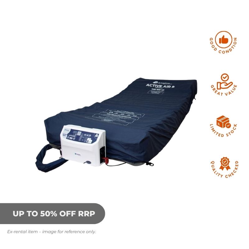 Aspire Active Air 8 Alternating Air Mattress King Single -Ex Rental- Aged Care & Medical