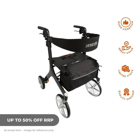 Aspire Ellispe SuperLite Rollator - Ex Rental- Aged Care & Medical