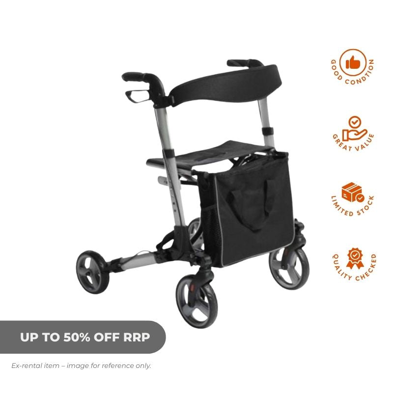 Forward Thinker Silver Rollator - Ex Rental-Aged Care & Medical