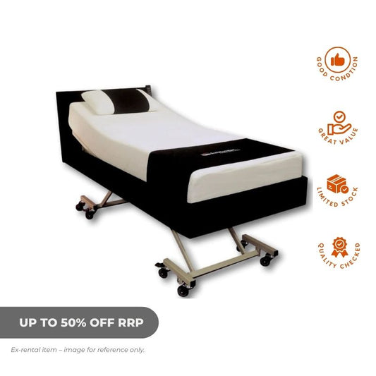 IC333 King Single Homecare Bed (Onyx) - Aged Care & Medical