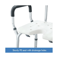 Rental - Shower Chair with Backrest (Per Week, Minimum 2 Week Hire)
