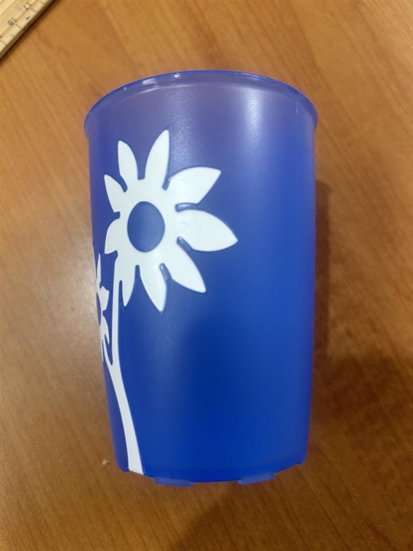 Ornamin Non - Slip Cup - Flowers - Aged Care & Medical