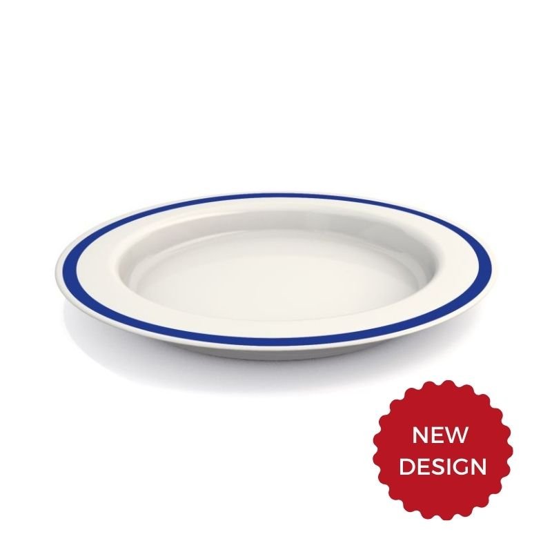Ornamin Plate with Sloped Base (27cm) - Aged Care & Medical