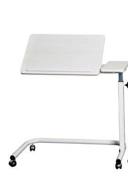 Overbed Split Table - Ratchet Tilt (5 - 6 Positions) - Aged Care & Medical