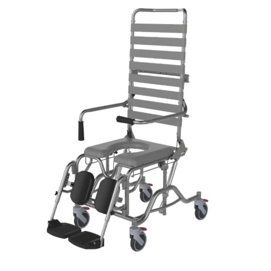 Rental - Aspire Tilt & Recline Shower Commode - 460mm wide - Aged Care & Medical