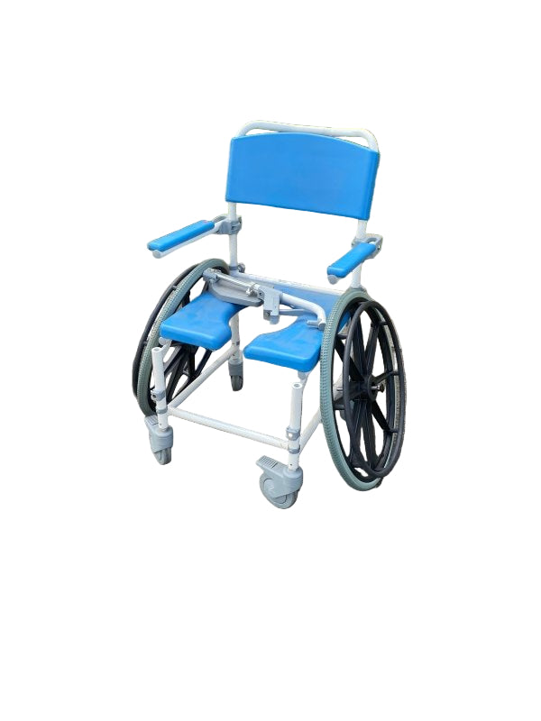 Rental - DRIVE ASTON Mobile Shower Commode - Self Propel, 18" (Per Week, Minimum 2 Week Hire) - Aged Care & Medical