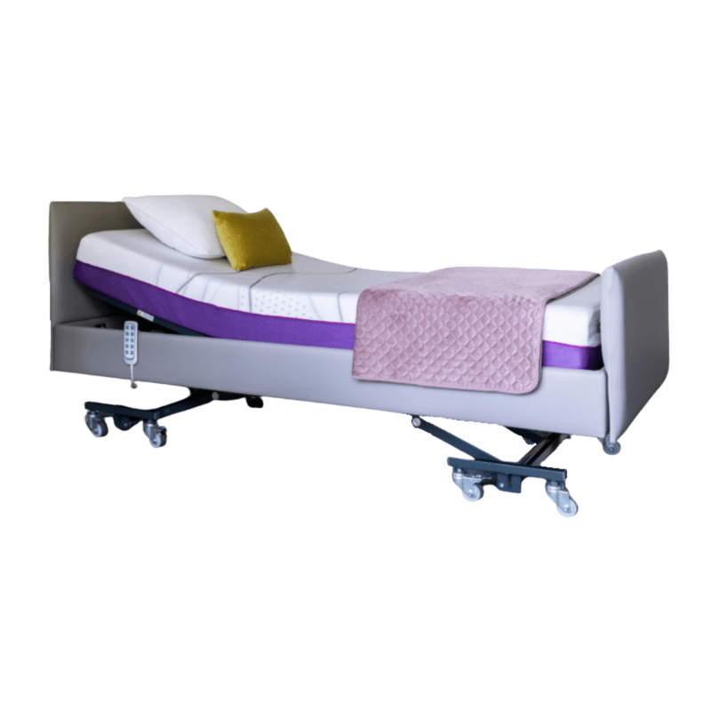 Rental - ICARE IC333 Long Single Homecare Bed, inc mattress (Per Week, Minimum 4 Week Hire) - Aged Care & Medical