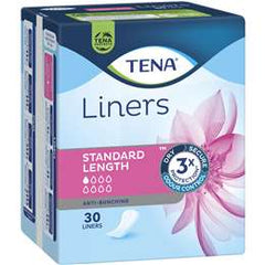 Tena Liners - Standard Length - 30 Pack