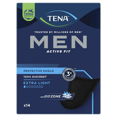 Tena for Men Level 0 Protective Shield - 14 Pack