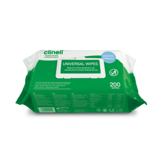 Clinell Universal Wipes - Aged Care & Medical