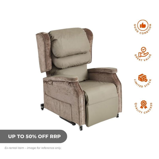 Enable Configura Medium Comfort Chair (Beige Duratek) - Ex Rental - Aged Care and Medical