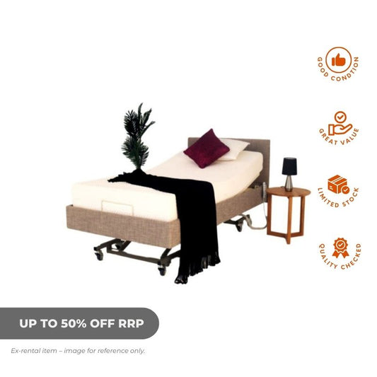 ICare IC222 Long Single Bed-Ex Rental-Aged Care & Medical