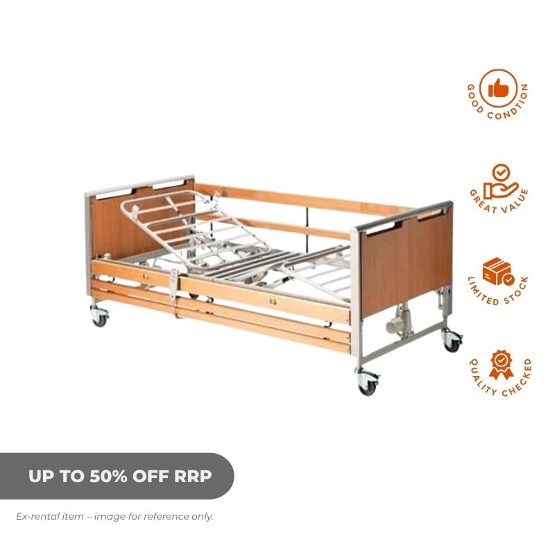 Invacare Etude Community Bed Long Single -Ex-Rental- Aged Care & Medical