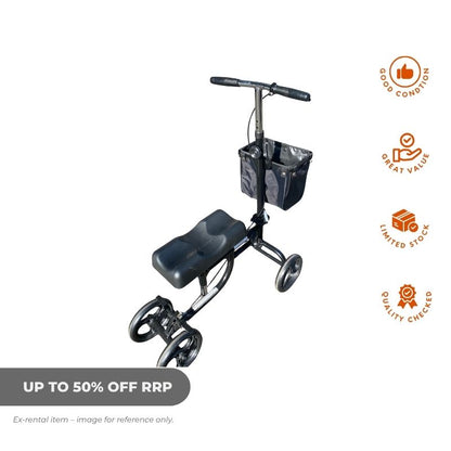 Knee Scooter Blue Nova - Ex Rental - Aged Care & Medical