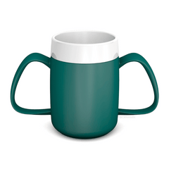Ornamin Two Handled Mug with Internal Cone