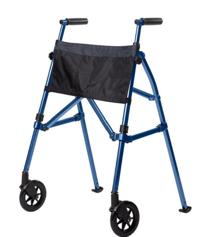 Wonder Fold-N-Go WALKER (with swivel wheels, front pocket bag & no seat)