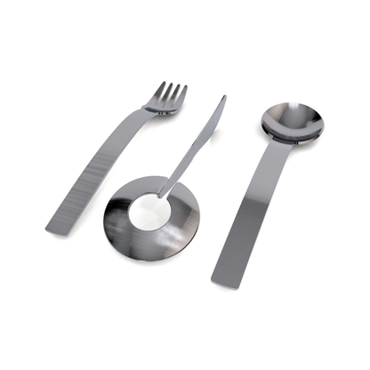 Ornamin Cutlery Set in Black