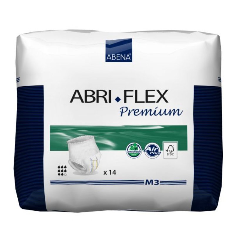 Abri - Flex Premium Pull Up Pants - M3 80cm - 110cm, 2400ml Absorbency - Aged Care & Medical