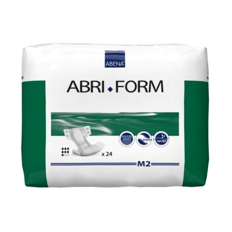 Abri Form Comfort Wrap Arounds PKT - M1 Medium with 2300ml Absorbency - Aged Care & Medical