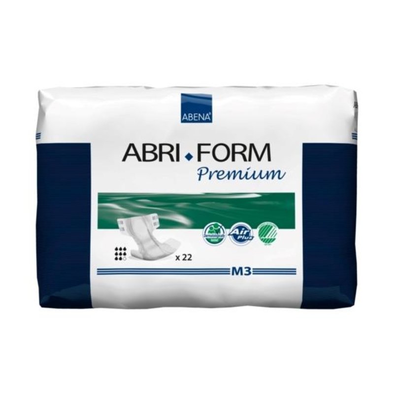 Abri Form Premium Wrap Arounds - 4 tabs, Medium - Aged Care & Medical