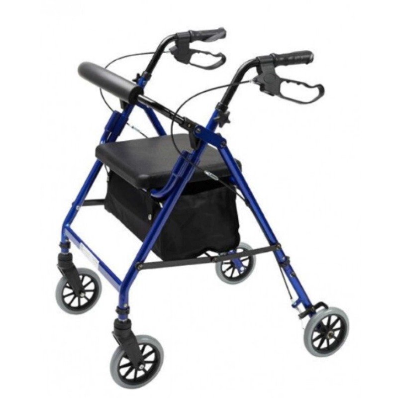 Alpha 416 Rollator - Aged Care & Medical - Rollator - Alpha - shipping - wide - Melbourne - Australia - incontinence - aids - wheelchair - for - hire - wheelchair - for - rental - bariatric - chair - sit - to - stand - eq