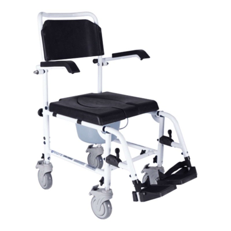 Aspire 440mm Aluminum Commode - Aged Care & Medical