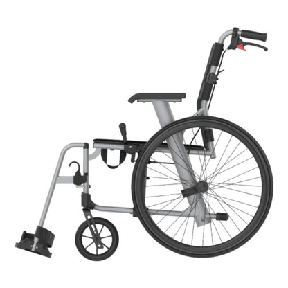 Aspire SOCIALITE Folding Wheelchair SP - Red - Aged Care & Medical