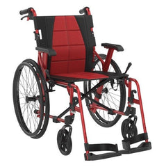 Aspire SOCIALITE Folding Wheelchair SP - Red - Aged Care & Medical