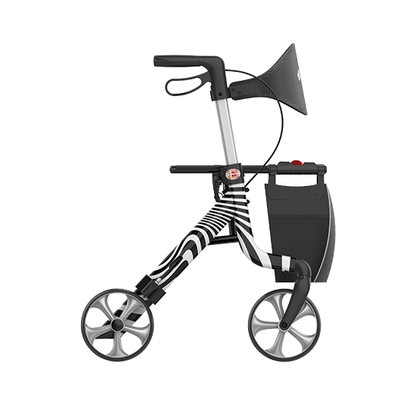 Aspire Vogue Lightweight 2 - Seat Walker (Flower & Zebra) - Aged Care & Medical