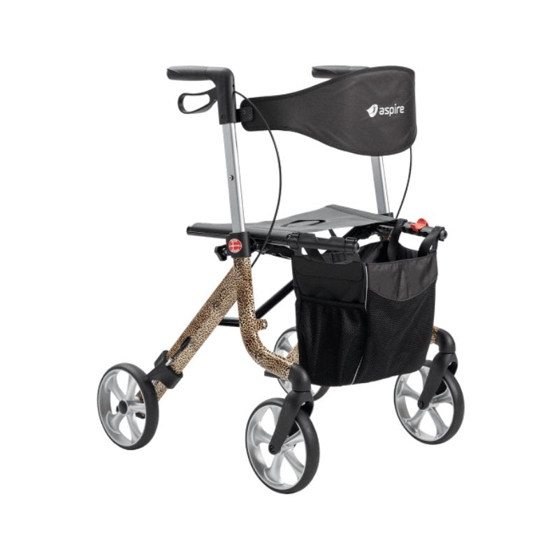 Aspire Vogue Lightweight Seat Walker - Aged Care & Medical - Walker - Aspire - shipping - wide - Melbourne - Australia - incontinence - aids - wheelchair - for - hire - wheelchair - for - rental - bariatric - chair - sit - to - stand - eq