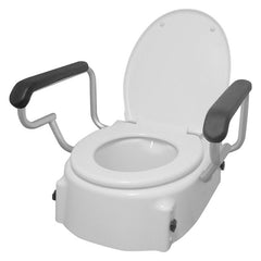 BetterLiving Adjustable Toilet Seat Raiser - Aged Care & Medical