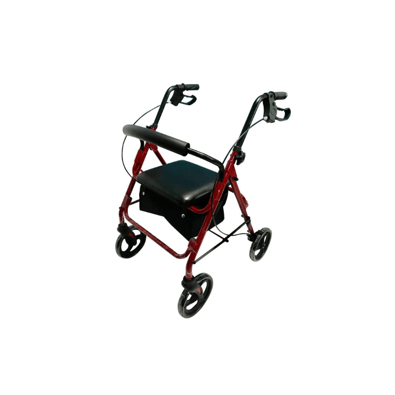 BetterLiving Lightweight Indoor/Outdoor Wheeled Walker / Rollator - Aged Care & Medical