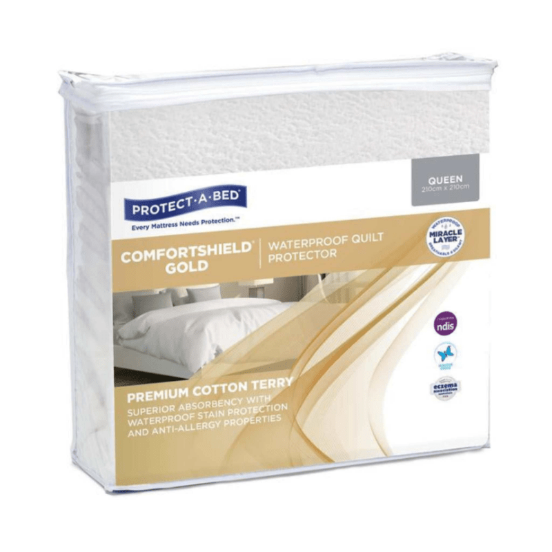 Comfortshield Gold Quilt Protector - Aged Care & Medical