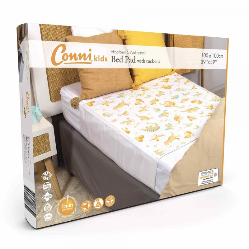 Conni Kids Reusable Bed Pad with Tuck - ins - Aged Care & Medical