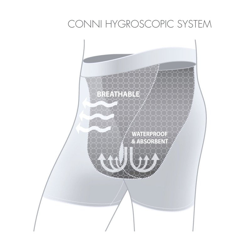 Conni Mens Kalven - Grey - Aged Care & Medical