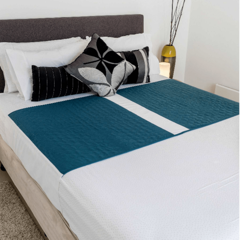 Conni X - Wide DUAL Reusable Bed Pad with Tuck - ins - Aged Care & Medical