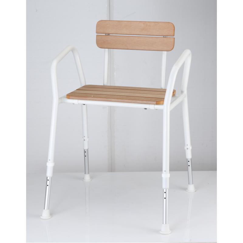 Delta C45 Timber Shower Chair - Aged Care & Medical