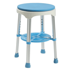 Delta S34 Shower Stool with Cushioned Swivel Seat - Aged Care & Medical