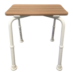 Delta S44 Timber Shower Stool - Aged Care & Medical