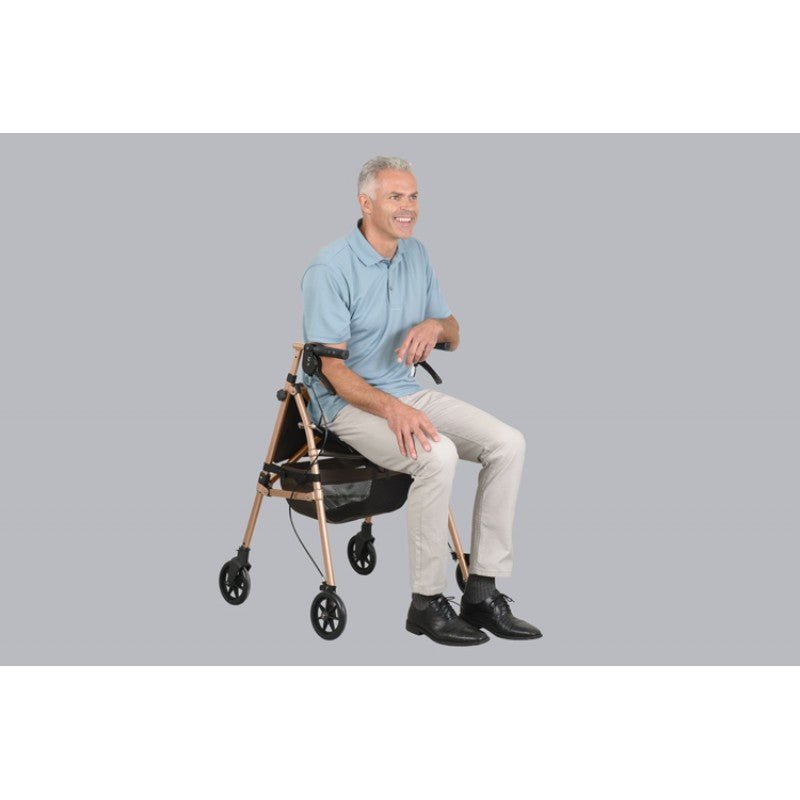 Elite Travel Rollator - Aged Care & Medical