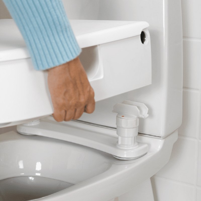 Etac Cloo Toilet Seat Raiser - with armrests - Aged Care & Medical