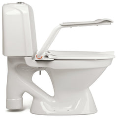 Etac Cloo Toilet Seat Raiser - with armrests - Aged Care & Medical - Bathroom Aids - Etac - shipping - wide - Melbourne - Australia - incontinence - aids - wheelchair - for - hire - wheelchair - for - rental - bariatric - chair - sit - to - stand - eq