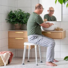 Etac Easy Shower Stool - Aged Care & Medical - Bathroom Aids - Etac - shipping - wide - Melbourne - Australia - incontinence - aids - wheelchair - for - hire - wheelchair - for - rental - bariatric - chair - sit - to - stand - eq