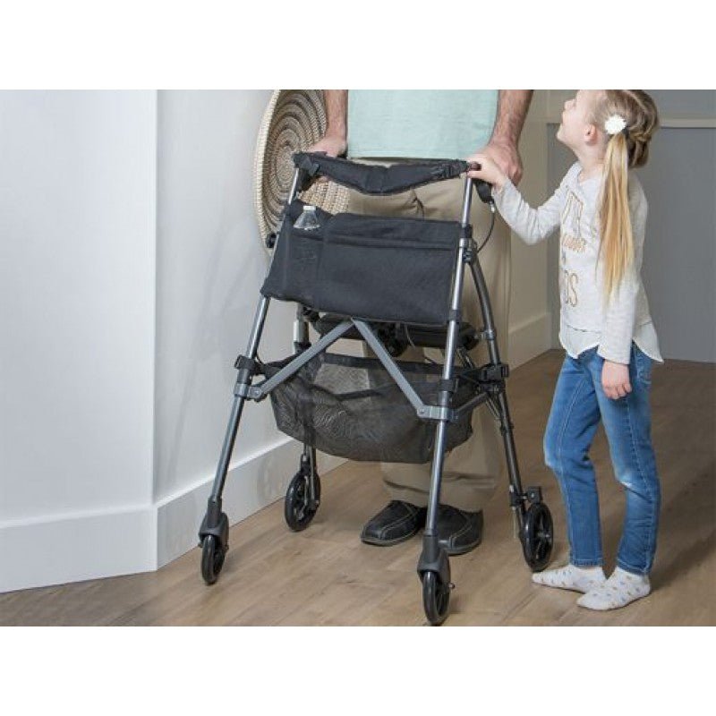 EZ Fold - N - Go ROLLATOR (inc. Seat & Brakes) - Aged Care & Medical