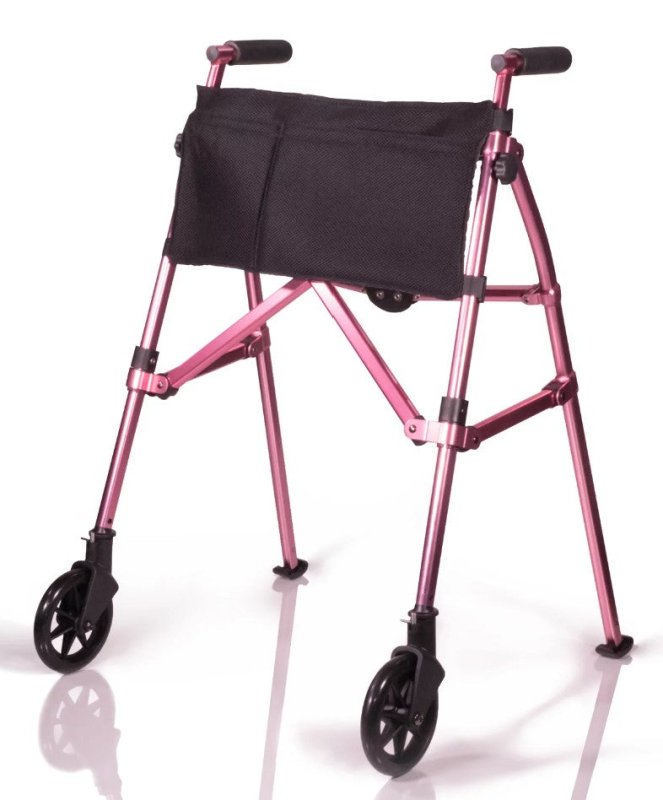 EZ Fold - N - Go WALKER (with swivel wheels, no seat) - Aged Care & Medical