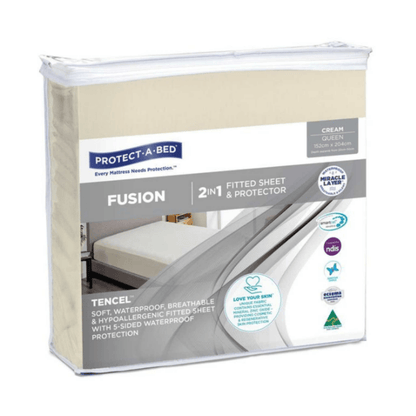 Fusion Waterproof Fitted Sheet - Aged Care & Medical