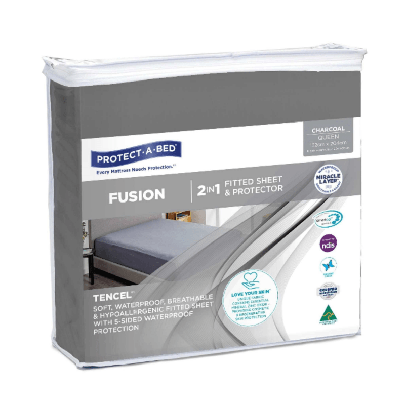 Fusion Waterproof Fitted Sheet - Aged Care & Medical