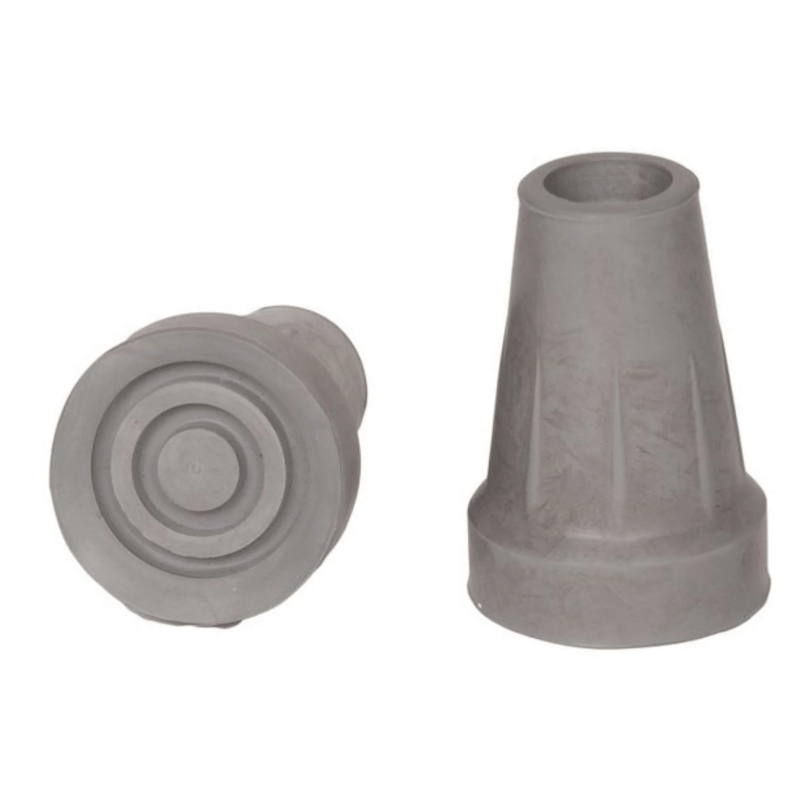 Grey Walking Stick Tip Replacement - Aged Care & Medical