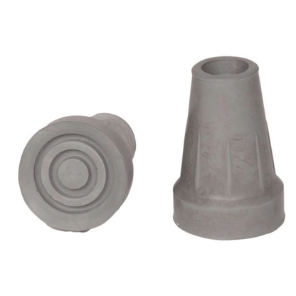 Grey Walking Stick Tip Replacement - Aged Care & Medical